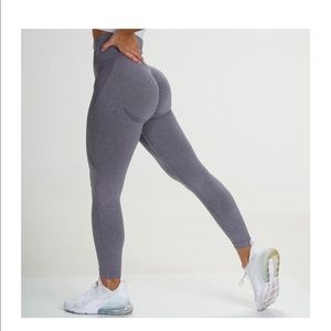 Grey contour seamless